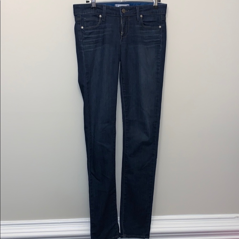 PAIGE Women's Skinny Jeans - Dark Blue